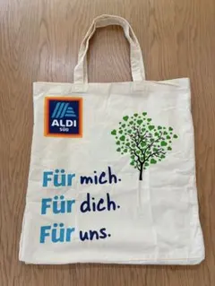 値下げ【新品】ALDI SÜD フェアトレード コットン トートバッグ