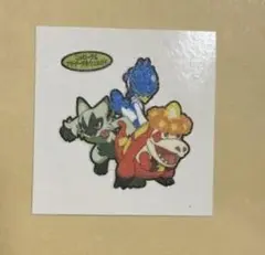 ポケモンデコキャラシール　ニャローテ　アチゲータ　ウェルカモ