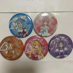 プリキュア わんぷり キュアフレンディ バースデー 缶バッジ プリティ