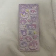 マイメロ クロミちゃん サンリオ もちもちマシュマロシール