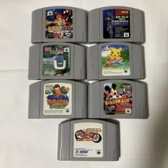 N64 ソフトセット 7本　中古品