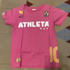 ATHLETA ピンク Tシャツ LAUNDRY
