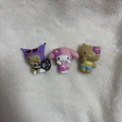 サンリオキャラクターズ みんなでバカンスフィギュア 3個セット