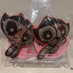 パワーパフガールズ ラインストーンマスコットキーホルダー　バターカップ