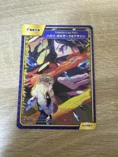 Fate/strange Fake 特典カード　ハルリ・ボルザーク&アサシン