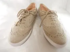 Kate Spade★本革スニーカー★US6★23★試着のみ★ランクN