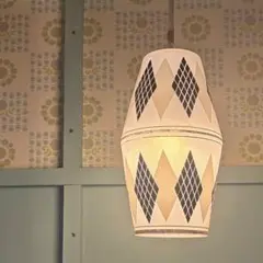 ペンダントライト 欠け有 インテリア 昭和レトロ ミッドセンチュリー 玄関 洗面