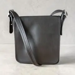 【美品/希少】オールドコーチ ショルダーバッグ 9144 ブラック グラブタン