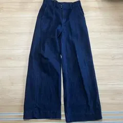 ユニクロ ワイドトラウザージーンズ