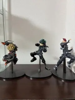 僕のヒーローアカデミア ワールドヒーローズミッション フィギュア　3体セット