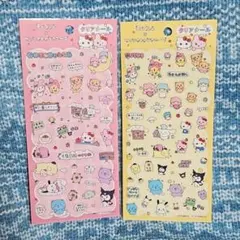 チェゴシム　サンリオ　クリアシール　まとめ売り