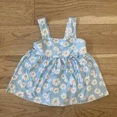 ワンピース 水着 110 115 105 花柄 水色 女の子 ガールズ