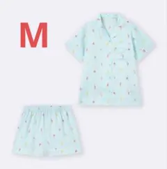 【新品】ジーユー サテンパジャマ ジェラート シャツパジャマ