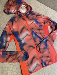 PUMA ウィンドブレーカー Sサイズ オレンジ/青