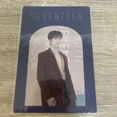 SEVENTEEN WONWOO ポストカード