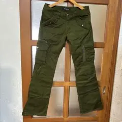 Rootote カーゴパンツ オリーブ