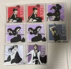 BLEACH 　10周年　非売品　缶コースター　藍染他4枚セット　絶版　ブリーチ BLEACH アートコースター 藍染惣右介 ユーハバッハ 2枚セット