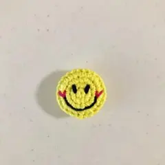 ハンドメイド　マグネット　スマイル