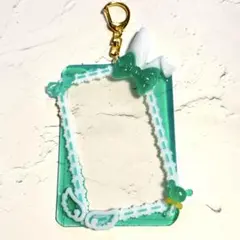 B8 トレカケース 硬質ケースデコ 緑 グリーン