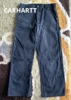 CARHARTT ダブルニー　ブラック　USA製　希少