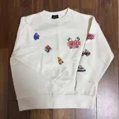 TOMICA 車プリント トレーナー　110cm