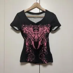 y2k 平成ギャル 00s Tシャツ グランジ パンク グランジ ダークコア