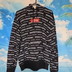 う*ぎ様 RODEO CROWNS ロゴプリント パーカー☆お値下げ中☆