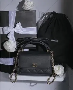 ダーリッチ Darich 渋谷周年ノベルティ2WAYフラップスクエアバッグ