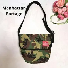 ManhattanPortage メッセンジャー ショルダーバッグ カモフラ