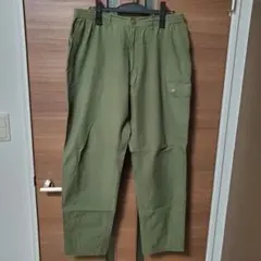 KAVU ワークパンツ カーゴパンツ オリーブ L