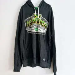 Pier27 JAMAICA プリントパーカー Lサイズ ポケット フード