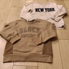 COMME CA ISM トレーナー 100　Ｈ＆Ｍ　エイチアンドエム　コムサ