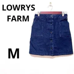 LOWRYS FARM M 台形デニムスカート　ミニ丈　1948のサムネイル
