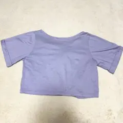Chico バックリボン 半袖 Tシャツ パープル フリーサイズ 綿100%のサムネイル