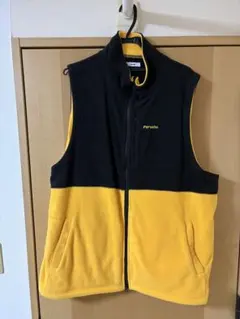 Perrush 黒/黄色 ベスト Lサイズ