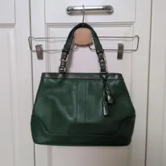レア COACH コーチ バケツ型 トートバッグ ハンドバックレザー 