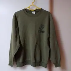 (2360) USMC アメリカ海兵隊 トレーナー スウェット 中古(難あり)のサムネイル