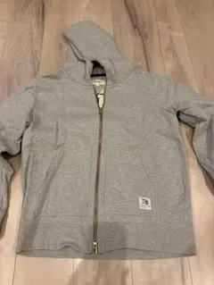 TOMMY グレー フルジップパーカー Lサイズ