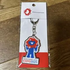 万博　EXPO2025 ミャクミャク　キャラダイカットメタルプリントキーホルダー