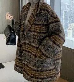 ブラウン アウター