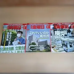 週刊金曜日 2021年5月号 3冊セット