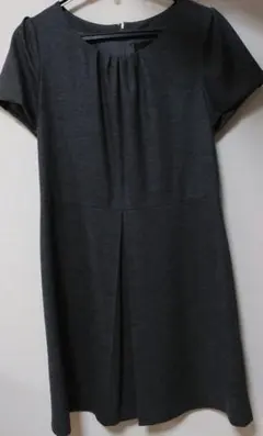 【美品】UNTITLED　ウール　ワンピース　46