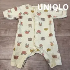 UNIQLO ユニクロ ベビーロンパース キルトカバーオール　60サイズ