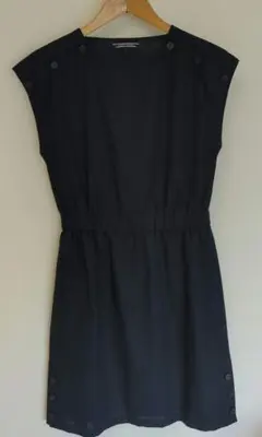 TOMMY HILFIGERネイビー ノースリーブワンピース