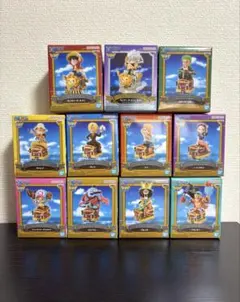 ワンピース　フィギュア　ワーコレ　ALL ABOARD　１１体 セット ワンピース ワールドコレクタブルフィギュア 麦わらストア ALL ABOARD