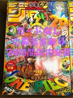 週刊少年ジャンプ 2024年 29号 ONE PIECE カードなし応募葉書あり