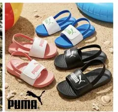 PUMA キッズサンダル　20cm ブラックのサムネイル