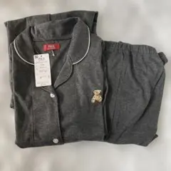 新品未使用 POLO マタニティパジャマ M-L 産前産後対応 チャコール