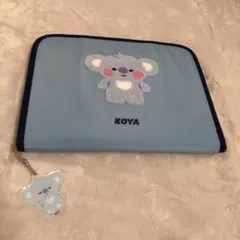 BT21 KOYA タブレット・PCケース　キーホルダー付き