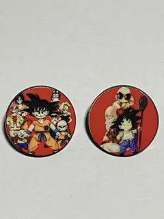 ドラゴンボール　ピンバッジ　2個セット